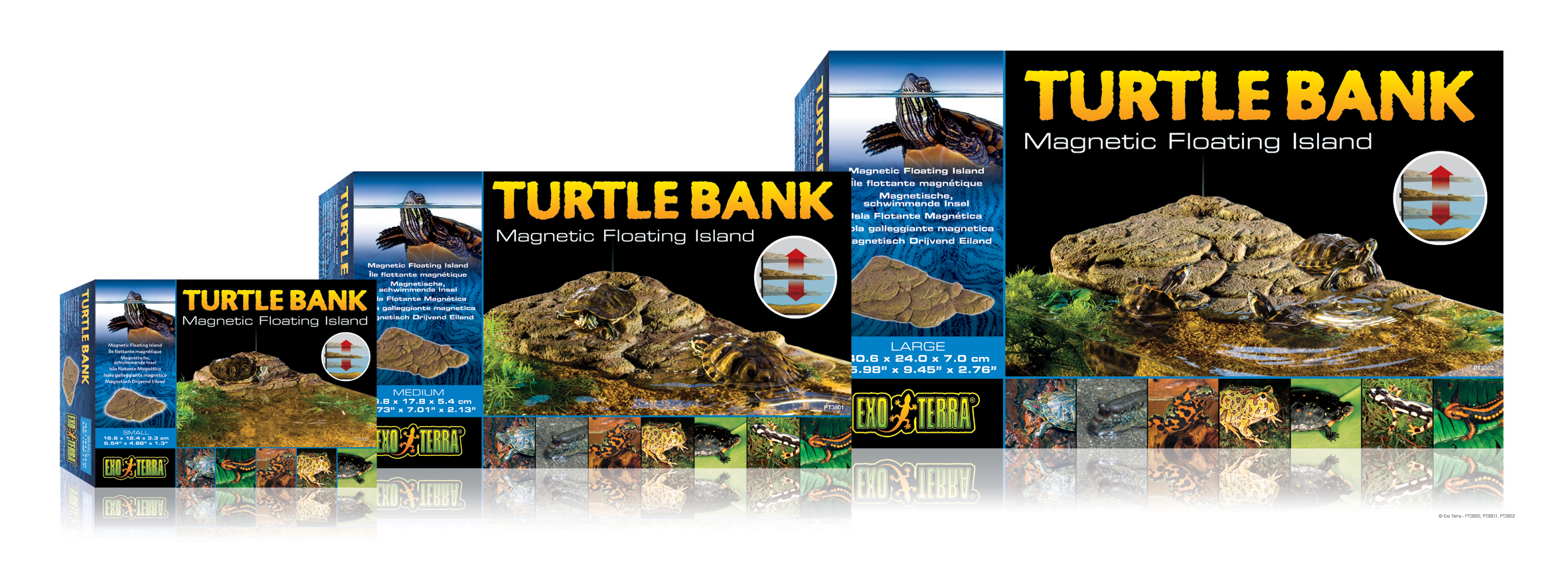 EX TURTLE BANK MAGNETISCH DRIJVEND EILAND L O4 P96 EX TURTLE BANK MAGNETISCH DRIJVEND EILAND L O4 P96