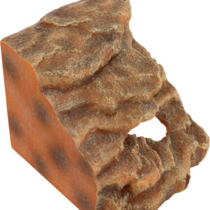 Hoekrots met schuilplaats en platform, stepperots 21 x 20 x 18 cm