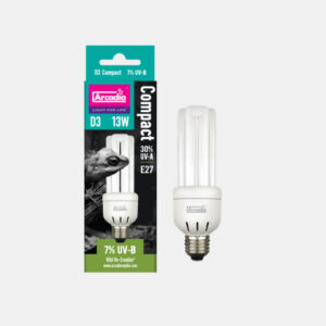 Arcadia D3 compact lamp 7% uvb 13watt