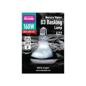 Arcadia 2ND generation UV basking lamp 160W
