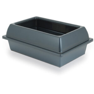knaagdier zandbak rechthoekig 31,5x20,5cm