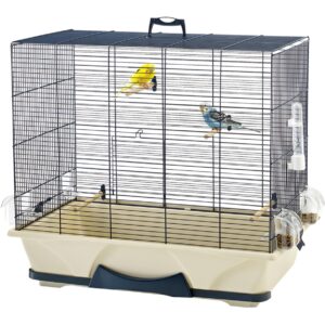 Kooi kleine vogel Primo 50 blauw 64x38x56cm