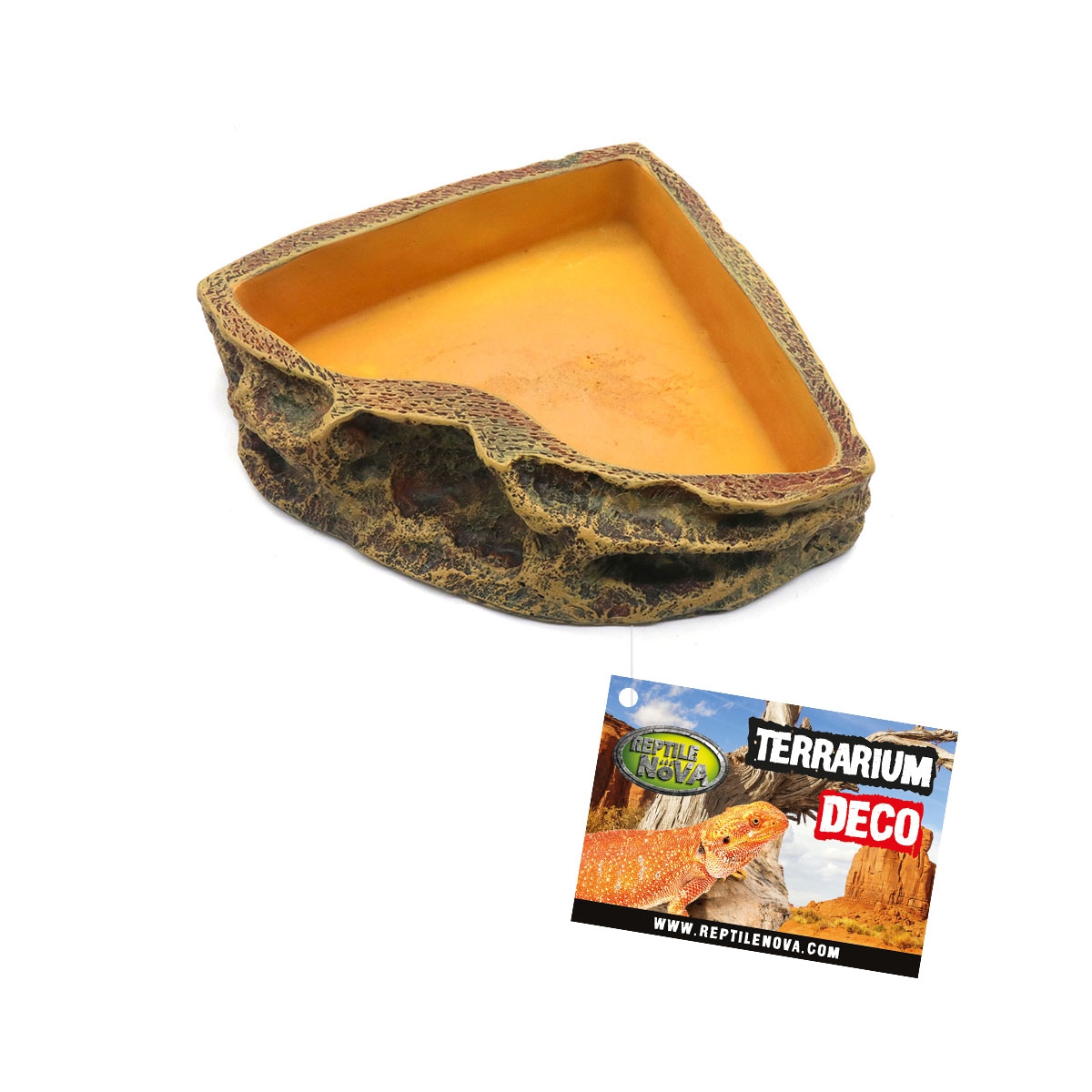 Hoekwaterschaal 19x14x3cm Hoekwaterschaal 19x14x3cm