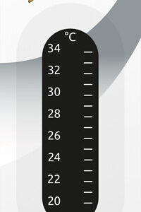 SF PLAKTHERMOMETER 20-34 °C.