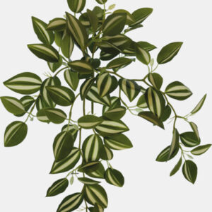 Repto plant hanging green\white 46cm