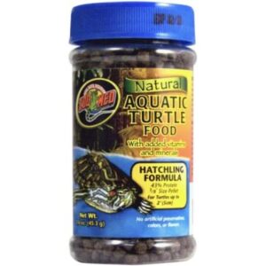 Natural Aquatic Turtle Food, Hatchling Formula (micro pellet 3,2 mm), 45g